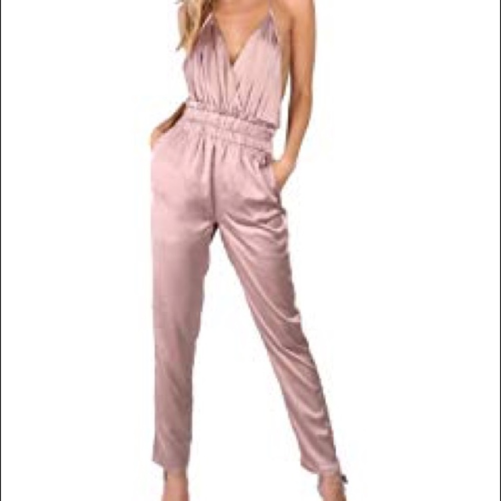 Silk Jumpsuit